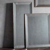 Amos Champagne gold large rectangle mirror