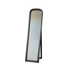 Amos Brushed brass cheval mirror