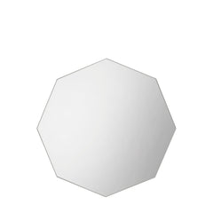 Amos Satin silver octagon mirror
