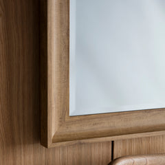 Amos Oak rectangle mirror