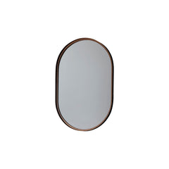 Amos Aged bronze ellipse mirror