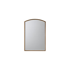 Amos Antique gold medium arch mirror