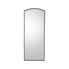Amos Antique silver tall arch mirror