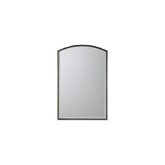 Amos Antique silver medium arch mirror