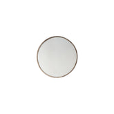 Amos Antique silver medium round mirror