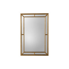 Amos Antique gold rectangular mirror