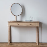 Amos Natural oak table top mirror