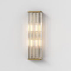 Astro Avignon Square 500 Antique Brass Interior Wall Light