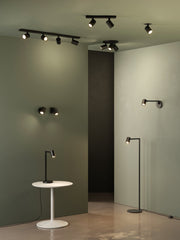 Astro Ascoli Single Switched Matt Black Interior Reading Light