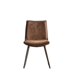 Amos Hinks Chair Brown (2pk)