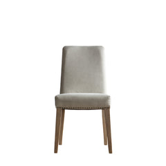 Amos Rex Dining Chair Cement Linen (2pk)
