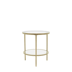 Amos Hudson Side Table Champagne