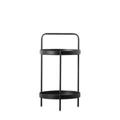 Amos Sennen Side Table Black