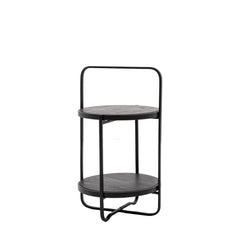 Amos Dunley Side Table Black