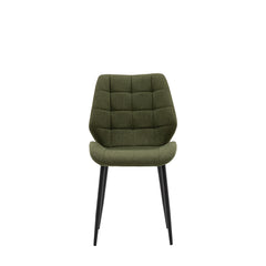 Amos Manford Dining Chair Bottle Green (2pk)