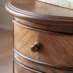 Amos Highgrove Drum Side Table