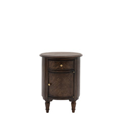 Amos Madison Drum Side Table