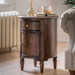 Amos Madison Drum Side Table