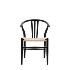 Amos Whitney Chair Black (2pk)