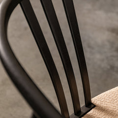 Amos Whitney Chair Black (2pk)