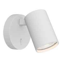 Astro Ascoli Single Switched Textured White Interior Reading Light