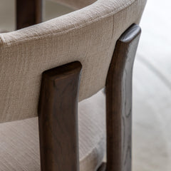 Amos Onda Dining Chair Natural