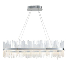 Amos Vanburgh Bar Chandelier Chrome