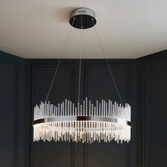 Amos Vanburgh Medium Pendant Chandelier Chrome