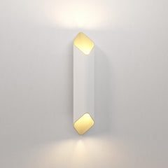 Astro Ako 600 Phase Matt White/Gold Interior Wall Light