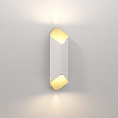 Astro Ako 420 Phase Matt White/Gold Interior Wall Light
