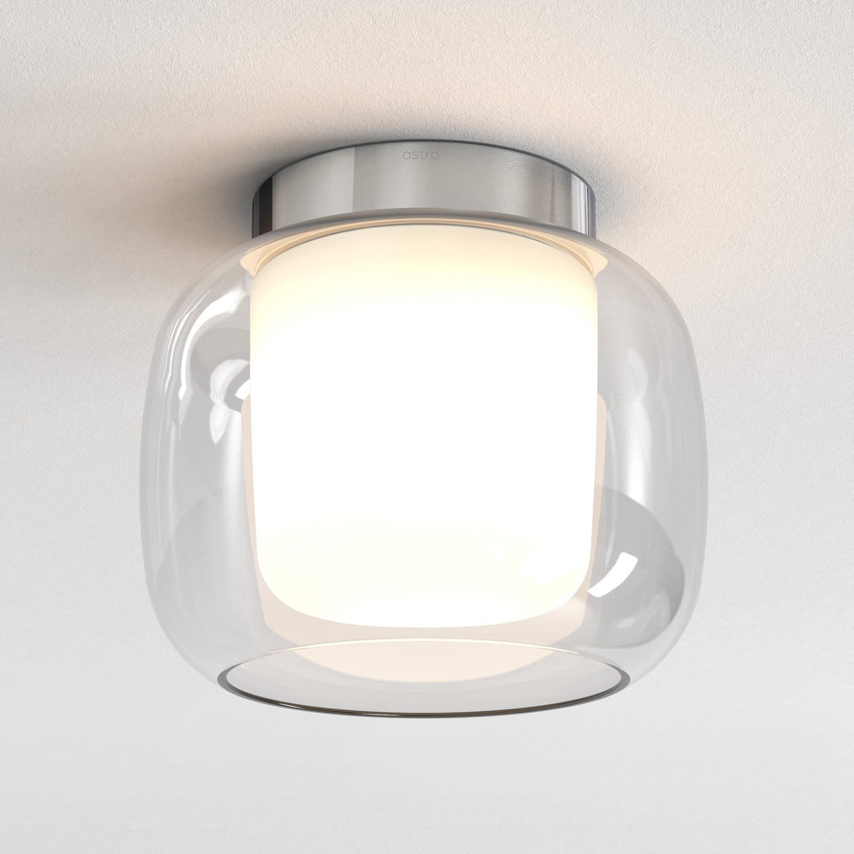 Astro Aquina Ceiling 240 Polished Chrome Bathroom Ceiling Light