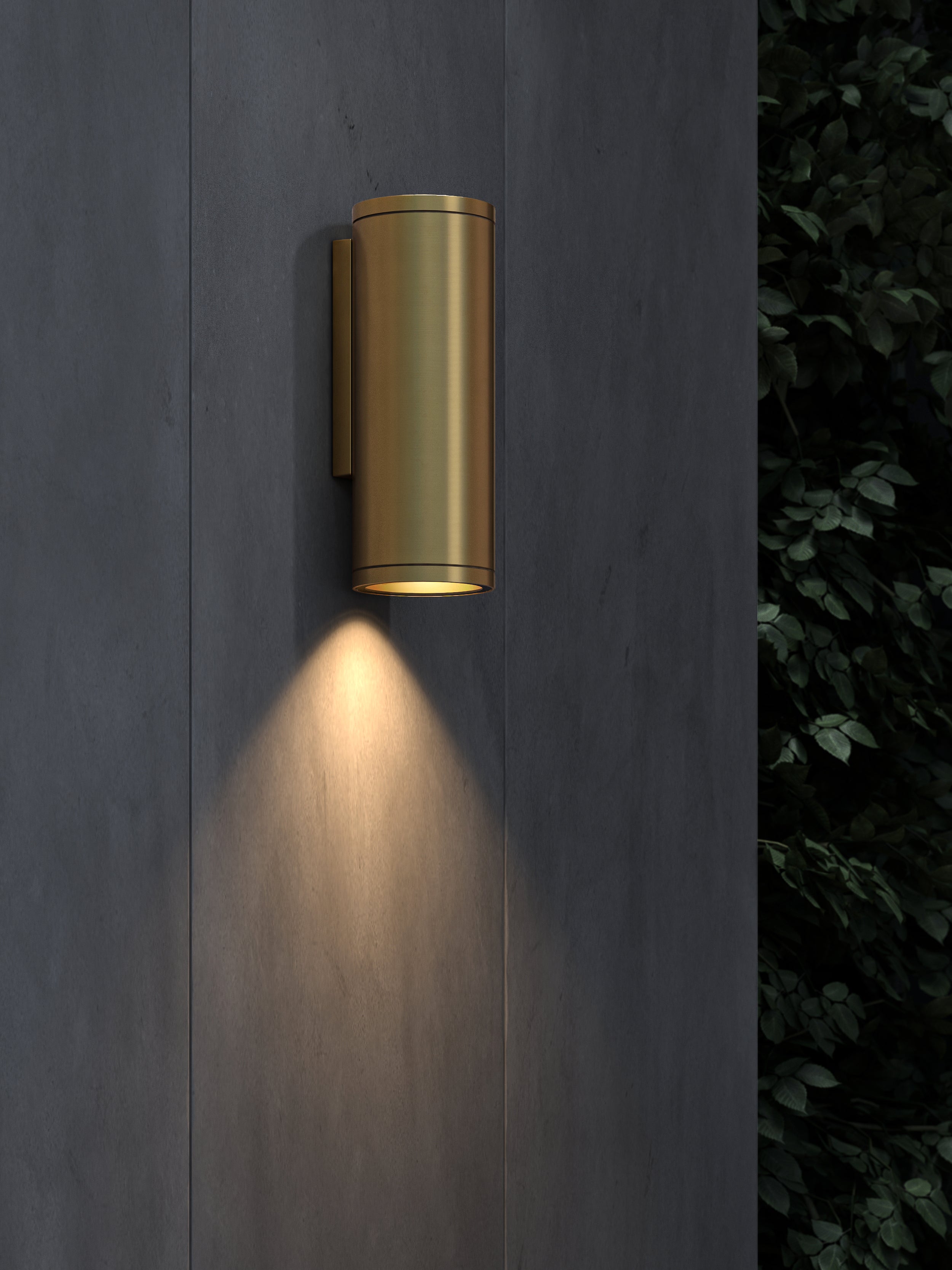 Astro Ava 200 PVD Brushed Brass Coastal Wall Light