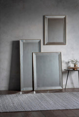 Amos Champagne gold large rectangle mirror