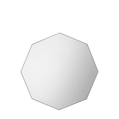 Amos Champagne gold octagon mirror