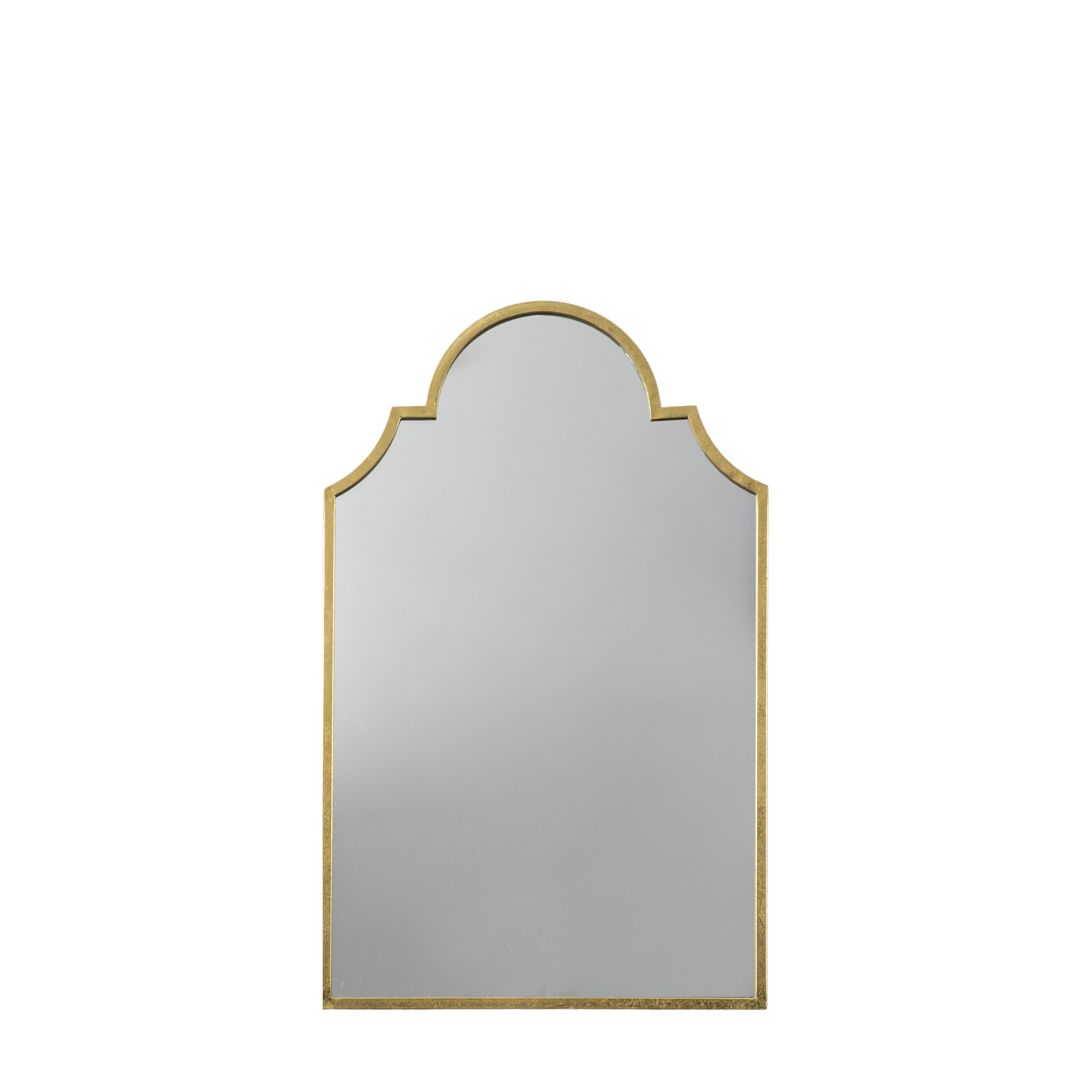 Amos Aged gold arch mirror