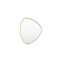 Amos Aged gold medium reuleaux mirror