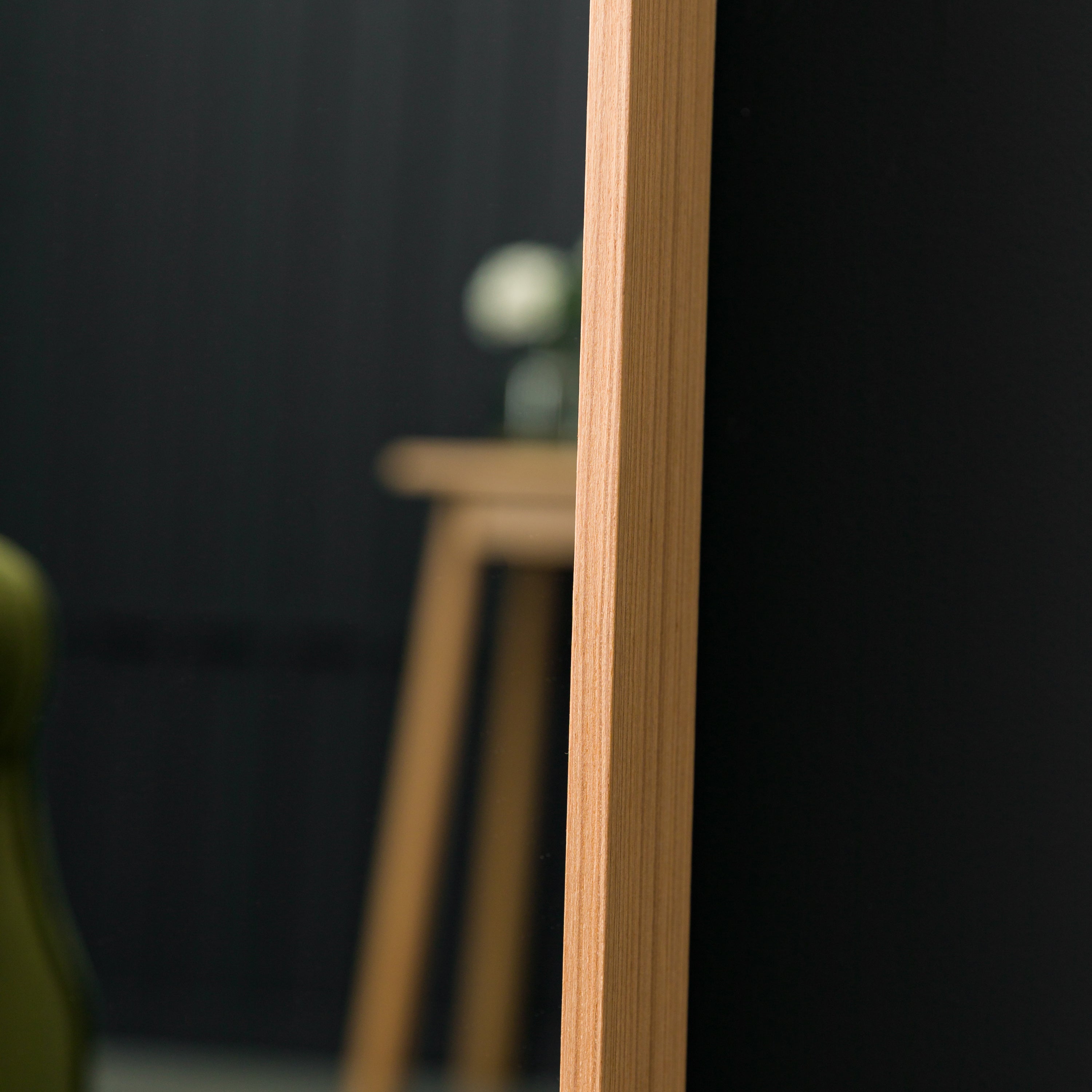 Amos Oak veneer full length mirror