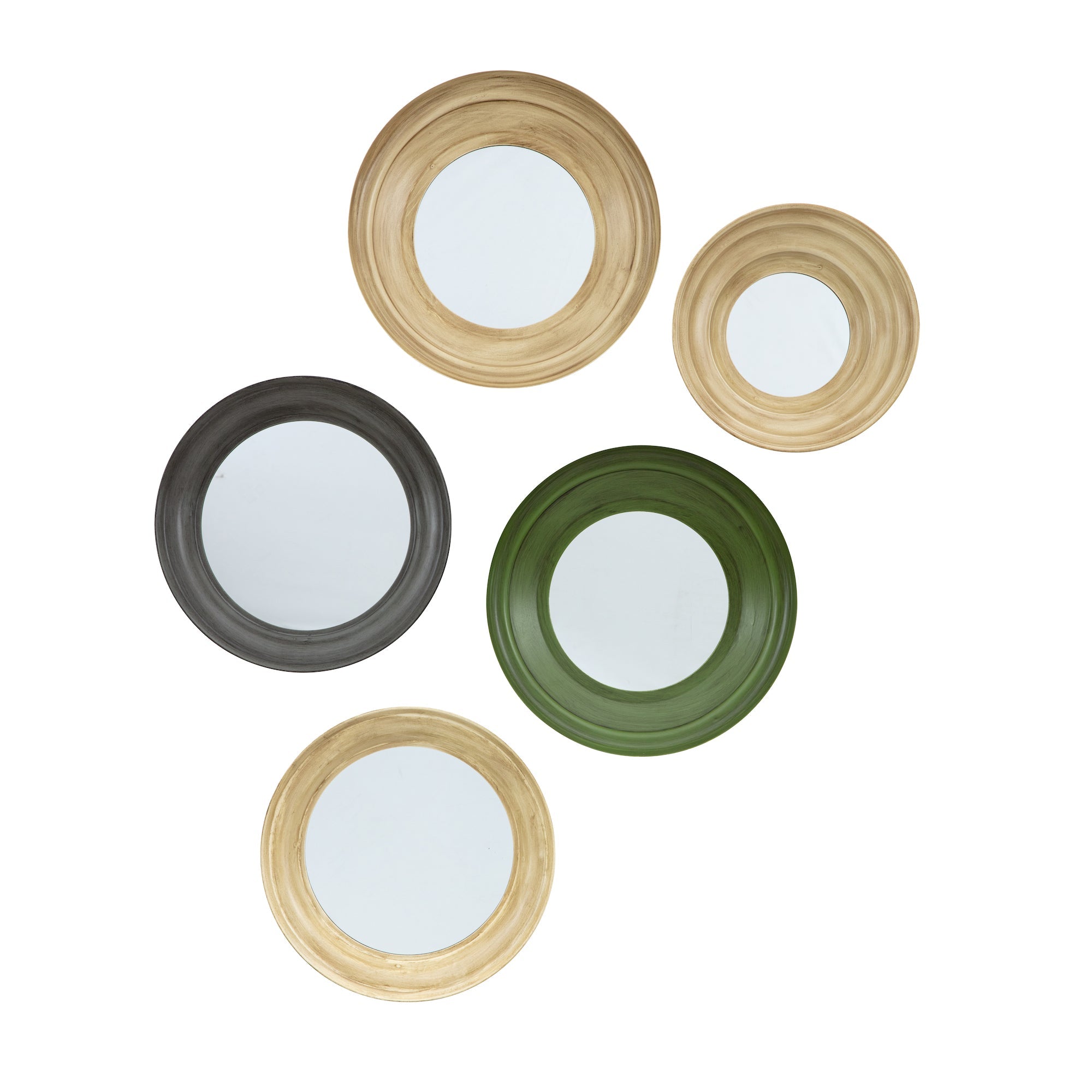 Amos 5 scatter mirror multi colour set