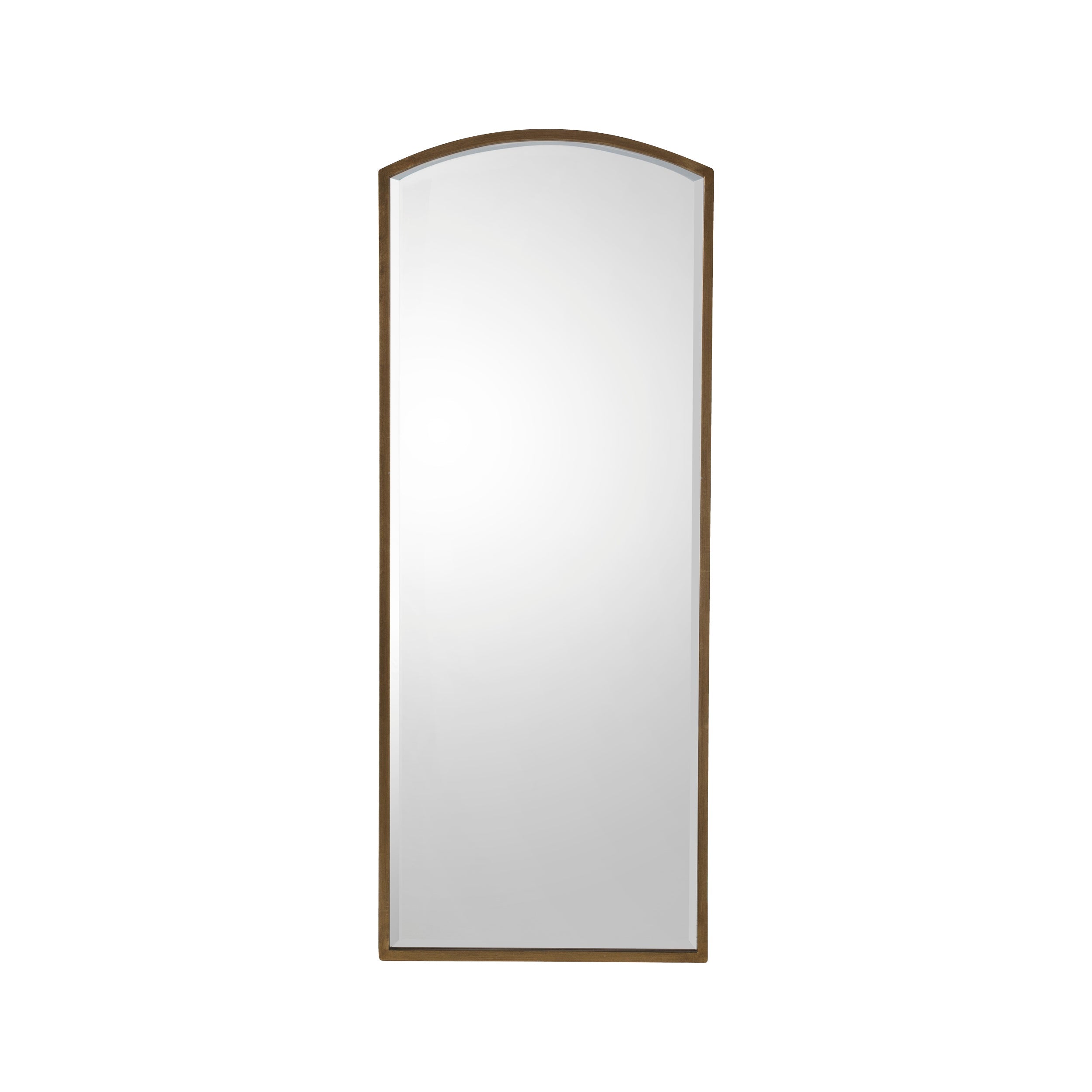 Amos Antique gold tall arch mirror