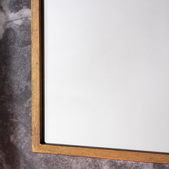 Amos Antique gold tall arch mirror