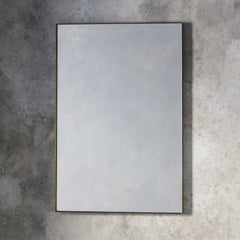 Amos Aged bronze paint rectangle mirror