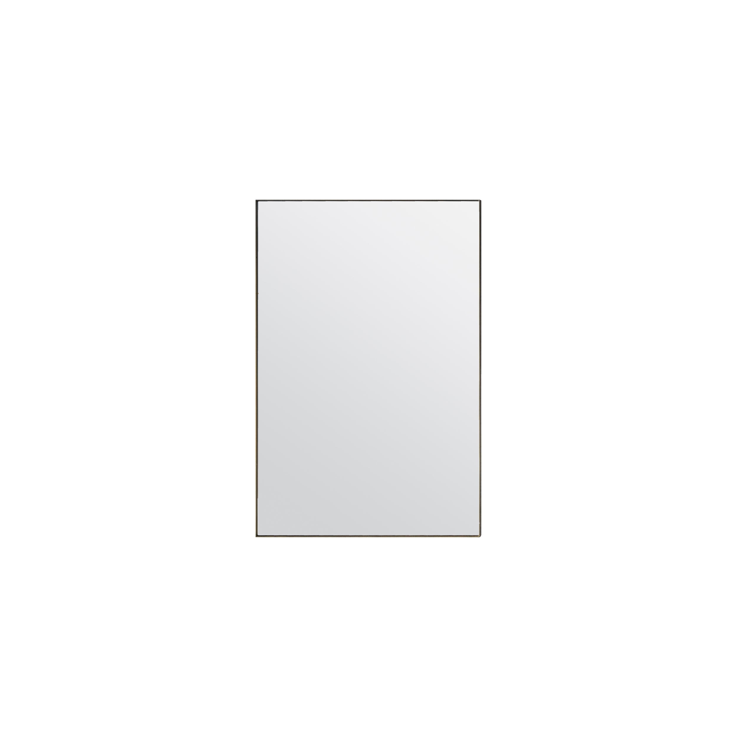 Amos Champagne gold paint rectangle mirror