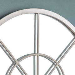 Amos Vintage cream arch window mirror