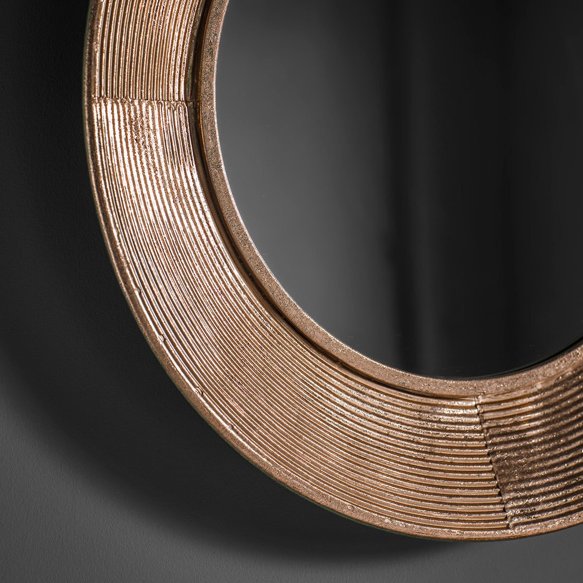 Amos Aged gold 3 round scatter mirrors