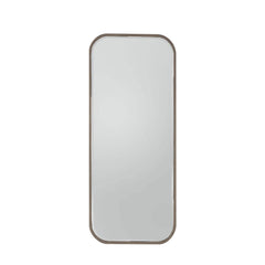 Amos Distressed champagne gold leaner mirror