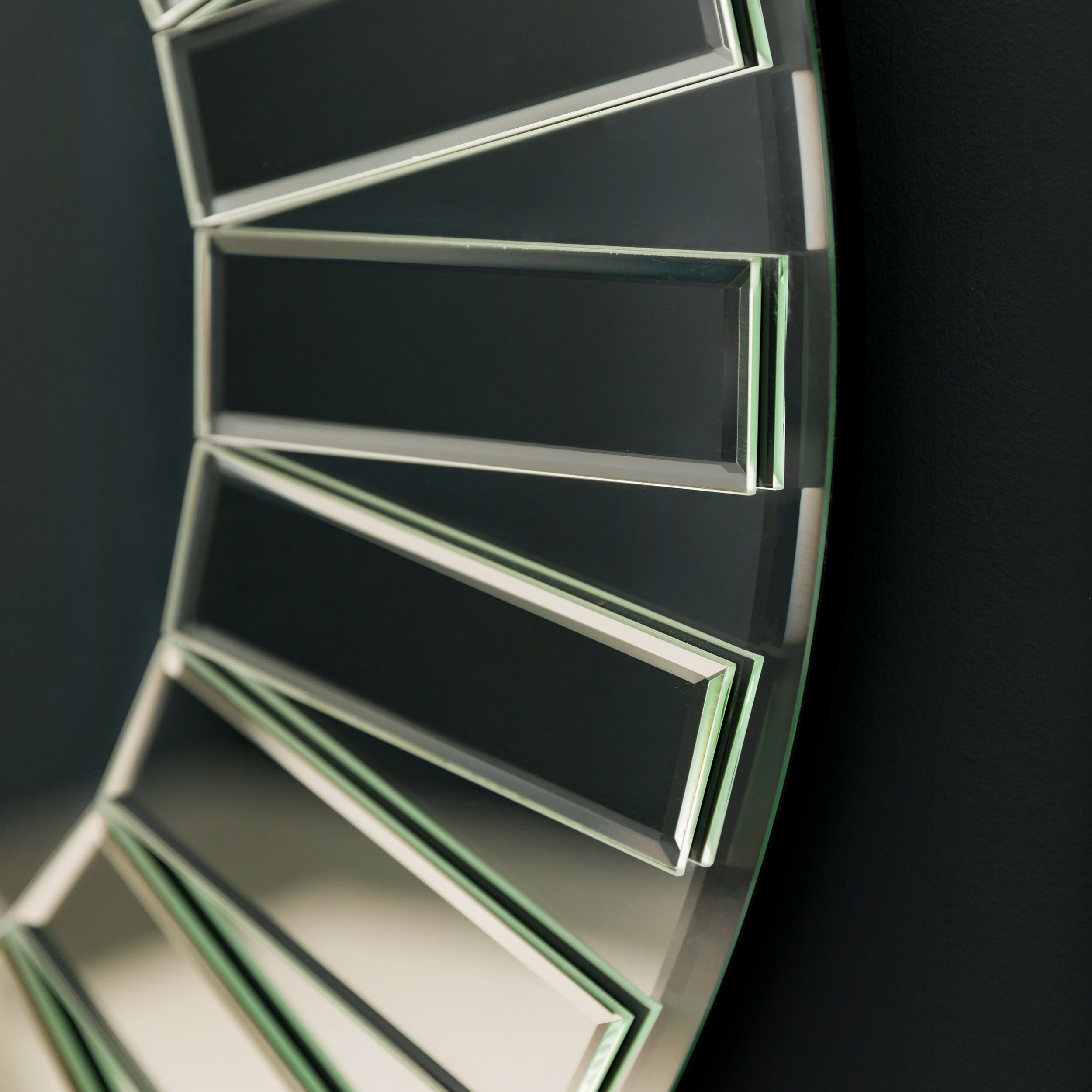 Amos Mosaic round mirror
