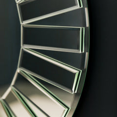 Amos Mosaic round mirror
