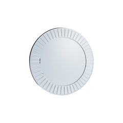 Amos Overlaid mosaic frame round mirror