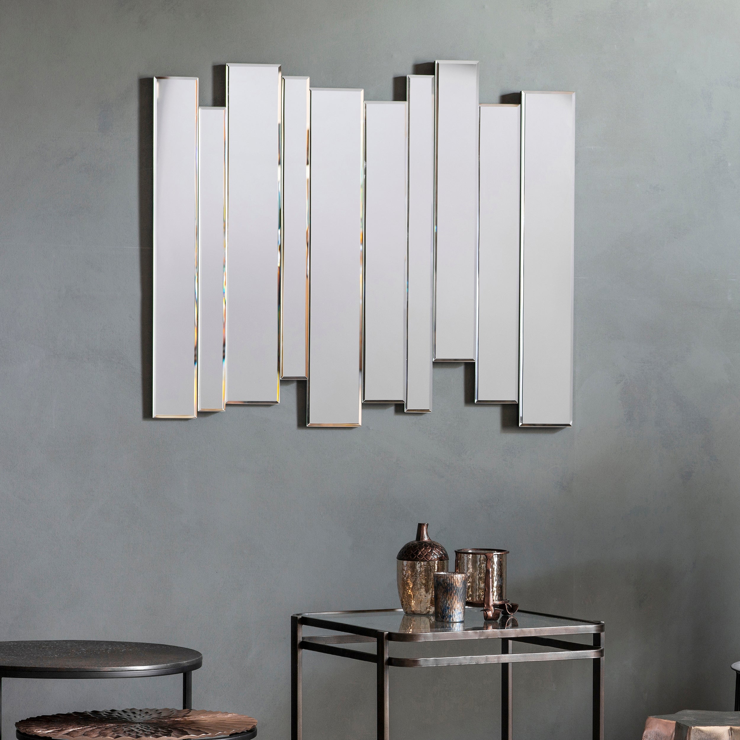 Amos Multiple panel rectangular mirror