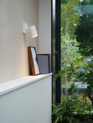 Astro Ascoli Single Textured White Interior Spotlight
